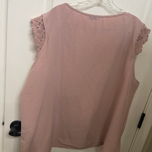 Shein Curve womens mauve pink top Sz 3xl - Picture 5 of 8
